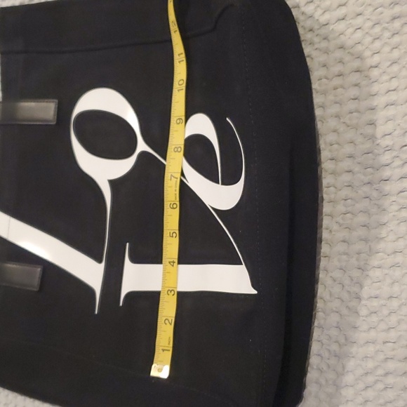Michael Kors Watch Hunger Stop LOVE Tote bag Canvas black - Picture 7 of 15